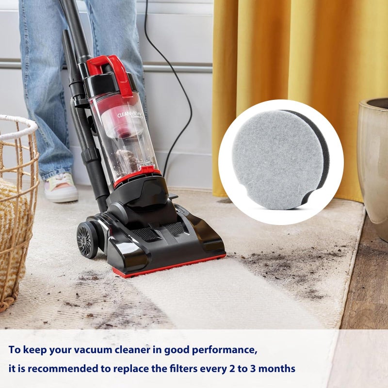 BIHARNT 4 Pack Filter Replacement for Bissell PowerForce Compact Lightweight Vacuum Cleaner 1520 2112, Compatible with Bissell Turbo Bagless 2690 Cleanview 3508 Cleaner, Compare to Part #1604896/160-4896 - Image 5